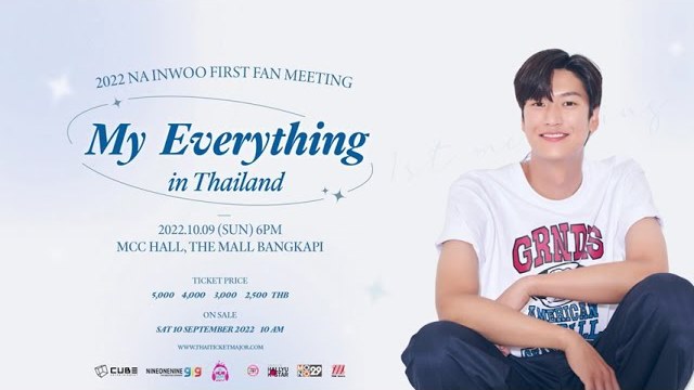 2022 NA INWOO 1ST FAN MEETING MY EVERYTHING IN THAILAND