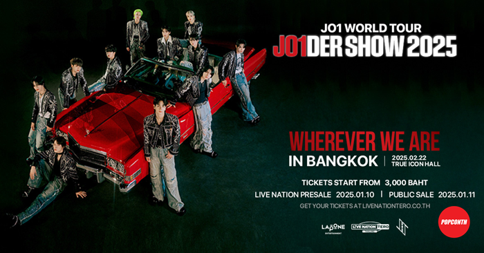 JO1 WORLD TOUR JO1DER SHOW 2025 'WHEREVER WE ARE' IN BANGKOK